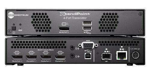 RGB Spectrum XP 104 TX XtendPoint 4 Port KVM Transmitter - DisplayPort, USB, Audio, RS-232 Video RGB Spectrum
