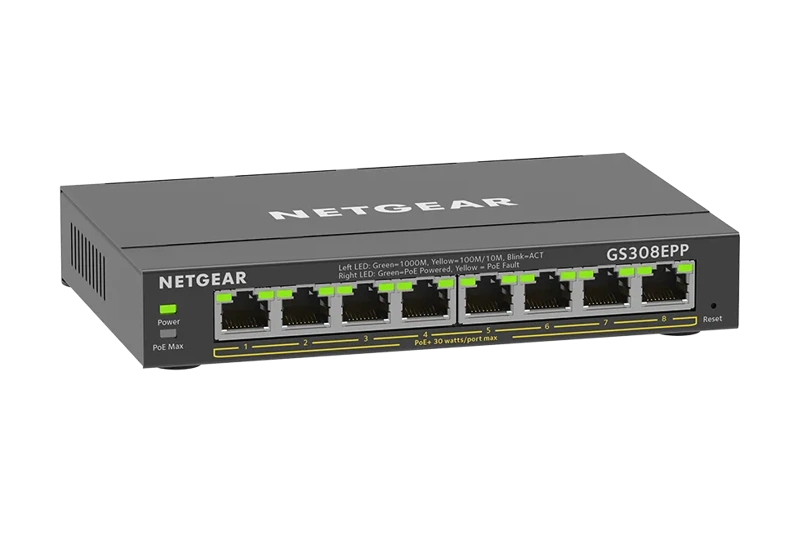 NETGEAR GS308EPP right