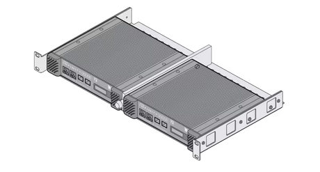 ADDER® Rackmount Kit RMK12-SH 19 inch 1U rackmount kit ADDERLink® INFINITY 4000/3000 Racks Adder Technology