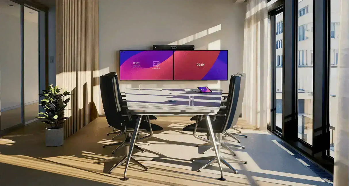 Cisco Room Bar Pro, Carbon Black (with Room Navigator Table Stand) Video Conferencing Cisco