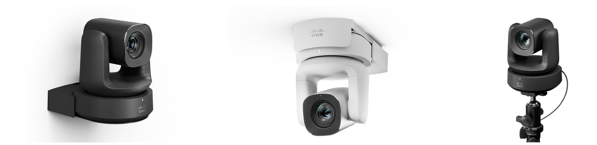 Cisco Room Vision PTZ Camera Spare, Carbon Black - CS-CAM-RVPTZ-C= Video Conferencing Cameras Cisco
