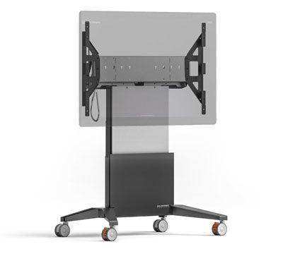 Salamander Electric Lift Mobile Stand Designed for Webex® Board Pro 75, Gray Racks Salamander Designs