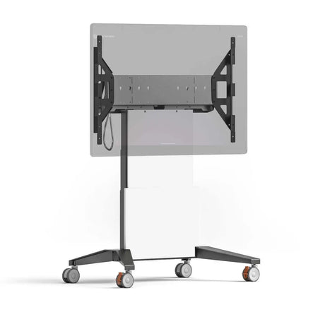Salamander Electric Lift Mobile Stand Designed for Webex® Board Pro 75, White Collaboration Furniture Salamander Designs