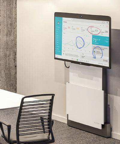 Salamander Electric Lift Wall Stands- White Racks Salamander Designs