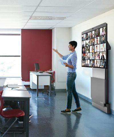 Salamander Electric Lift Wall Stands- White Racks Salamander Designs