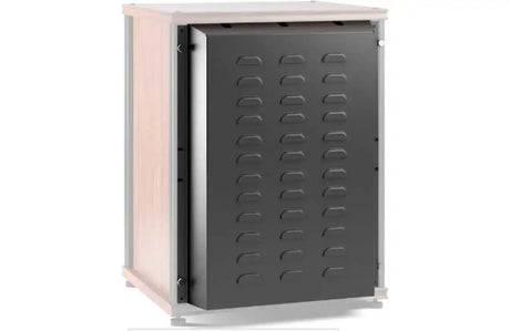 Salamander Factory Installed 30" Extended Rear Panel (Black) - FI/XR30 Racks Salamander Designs