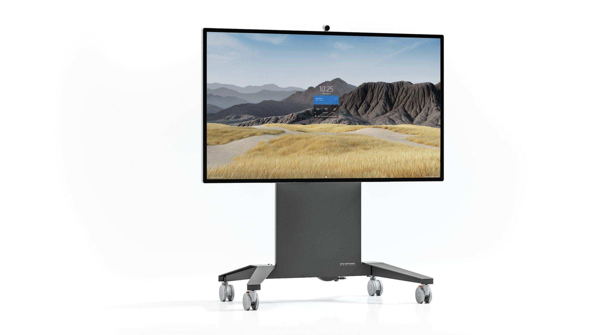 Salamander Surface Hub 2S X-Large Fixed Height Mobile Display Stand Racks Salamander Designs