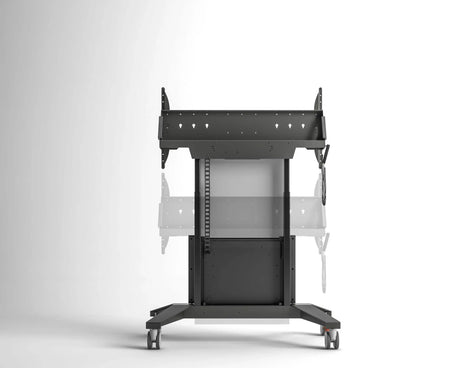 Salamander X-Large Electric Lift Mobile Display Stand, Gray Racks Salamander Designs