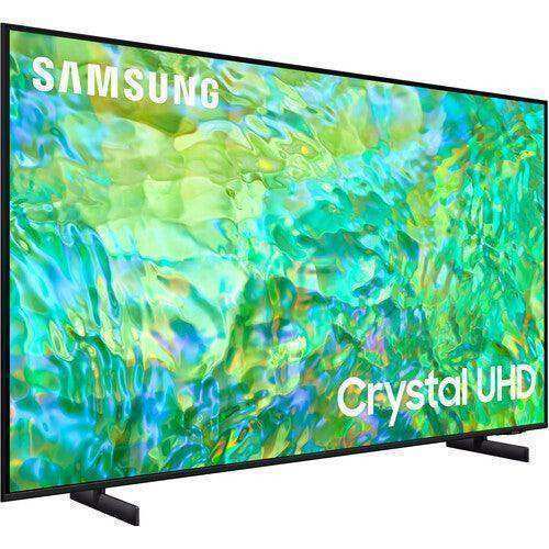 Samsung UN43DU8000FXZA 43" DU8000 Crystal UHD 4K HDR Smart LED TV (60Hz, WiFi, Black) Displays Samsung