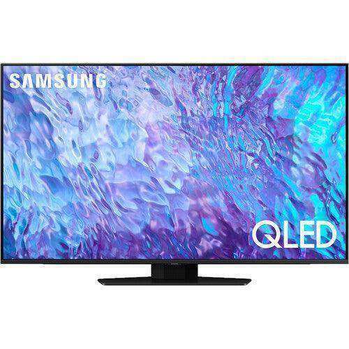 Samsung QN50Q80DAFXZA 50" Q80D 4K HDR Smart QLED TV (120Hz, WiFi, Bixby, RS-232c, Titan Black) Displays Samsung