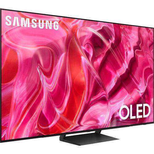 Samsung QN55S90DAFXZA 55" S90D 4K HDR OLED TV (120Hz, WiFi, Bixby, RS-232c, Titan Black) Displays Samsung
