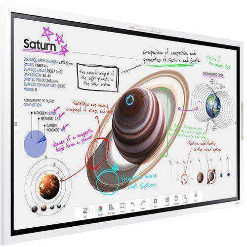 Samsung WM85B - Flip Pro 85" 4K UHD Interactive Display for Education and Business Interactive Displays Samsung
