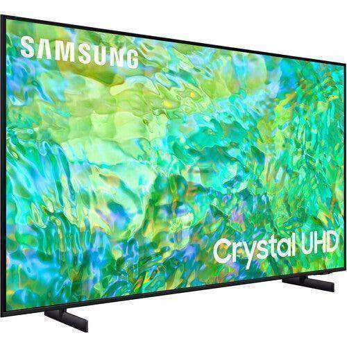 Samsung UN65DU8000FXZA 65" DU8000 Crystal UHD 4K HDR Smart LED TV (60Hz, WiFi, Black) Displays Samsung