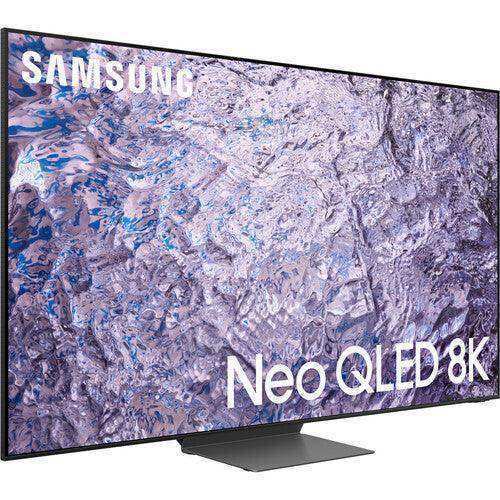 Samsung QN65QN800DFXZA 65" QN800D 8K HDR Smart Neo QLED Mini-LED TV (120Hz, WiFi, Bixby, RS-232c, Titan Black) Displays Samsung