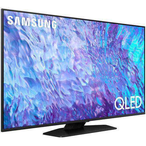 Samsung QN85Q80DAFXZA 85" Q80D 4K HDR Smart QLED TV (120Hz, WiFi, Bixby, RS-232c, Titan Black) Displays Samsung