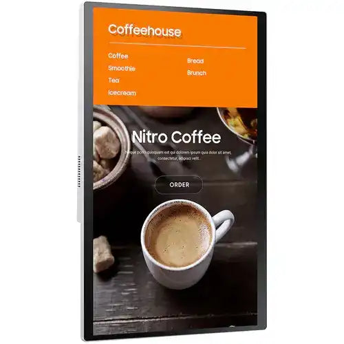 Samsung Tizen Kiosk Touch Screen and Kiosk Connection Box Bundle Interactive Displays Samsung