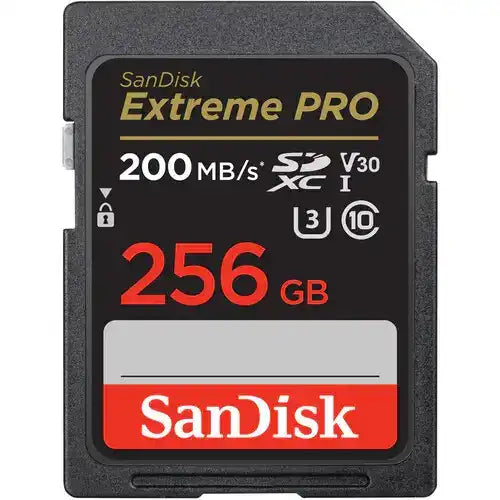 SanDisk Extreme PRO UHS-I SDXC Memory Card Electronic Accessories Sandisk 256GB
