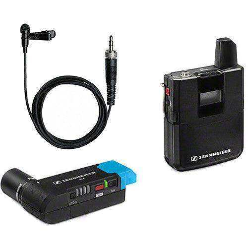 Sennheiser AVX-ME2 SET-4 Digital Camera-Mount Wireless Omni Lavalier Microphone System (1.9 GHz) - 505861 Microphones Sennheiser