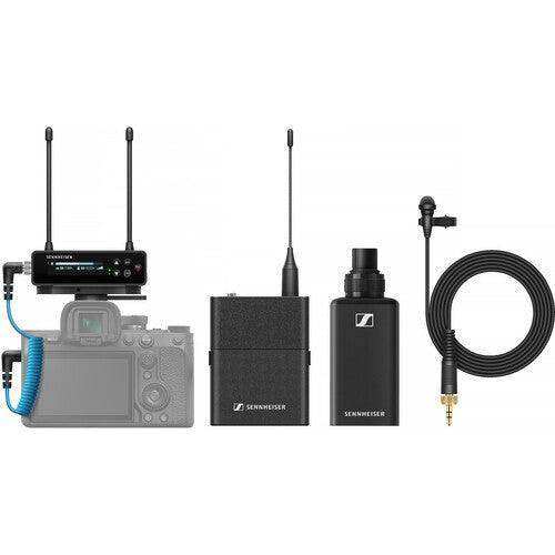 Sennheiser EW-DP ENG SET Camera-Mount Digital Wireless Combo Microphone System Microphones Sennheiser