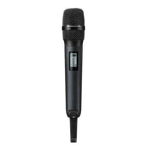 Sennheiser SKM 6000 BK A1-A4 Hand-held transmitter, digital, LR mode, AES 256, black, including microphone bracket Microphones Sennheiser