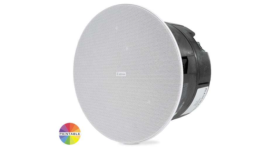 Extron SF 26CT 6.5" 2-Way Ceiling Spkrs, 70/100V, Complete Pair Room Reservation Extron