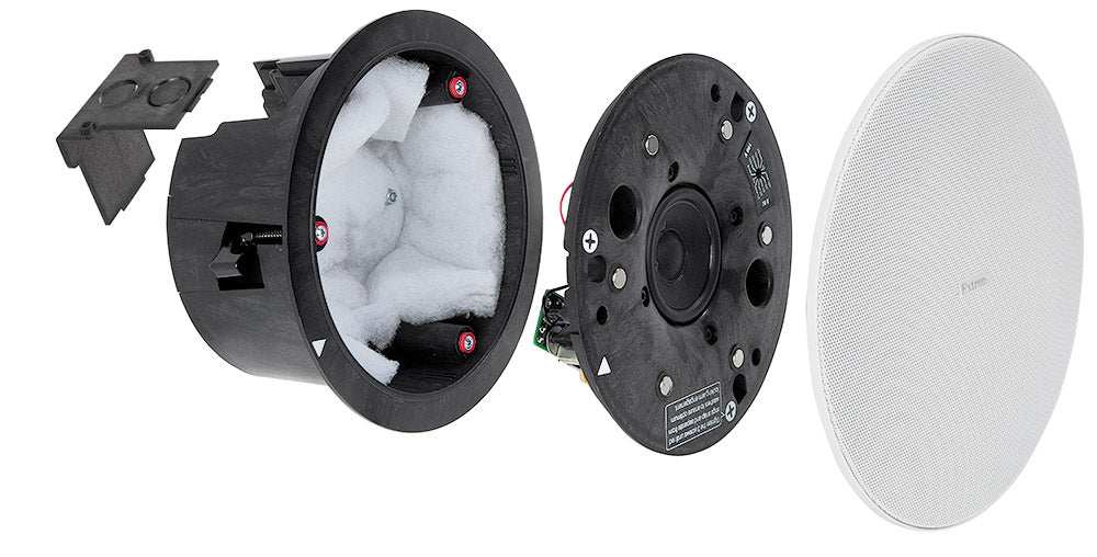 Extron SF 3CT LP 3" 70/100V LowProfile Ceiling Spkrs, Complete Pair Audio & Video Cables Extron