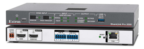Extron ShareLink Pro 2000 4K Wireless Presentation System Video Conferencing Extron