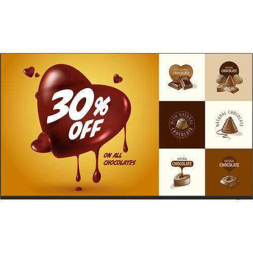 Sharp 55" 4K 3840x2160 300 nit, LED Direct Backlight Commercial TV - 4P-B55EJ2U Displays Sharp