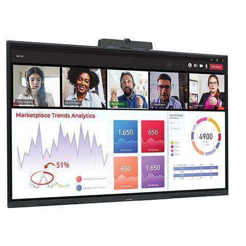 Sharp 86" 4K 3840x2160 AQUOS BOARD LED Interactive Display - PN-L862B Interactive Displays Sharp