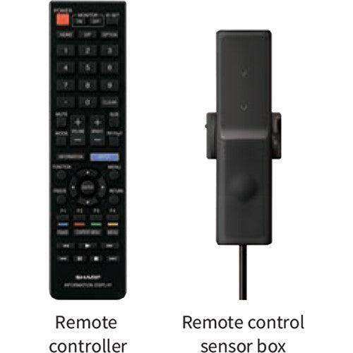 Sharp Remote Controller & Remote Control Sensor Box Kit for PN-V701 LCD Display - PN-ZR02 Displays Sharp