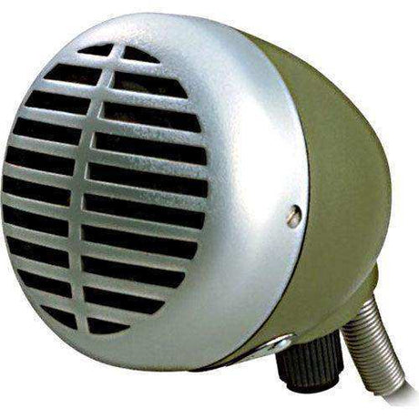 Shure 520DX-TA Green Bullet Harmonica Microphone (TAA-Compliant) Microphones Shure