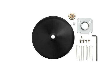 Shure A901B-R-PM-3/8IN 3/8" Pole Mounting Accessory Kit for MXA901-R Mics (Black) Audio Conferencing Shure