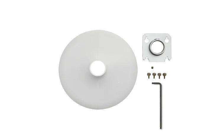 Shure A901W-R-PM-1.5IN 1.5" Pole Mounting Accessory Kit for MXA901-R Mics (White) Audio Conferencing Shure