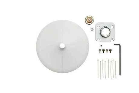 Shure A901W-R-PM-3/8IN 3/8" Pole Mounting Accessory Kit for MXA901-R Mics (White) Audio Conferencing Shure