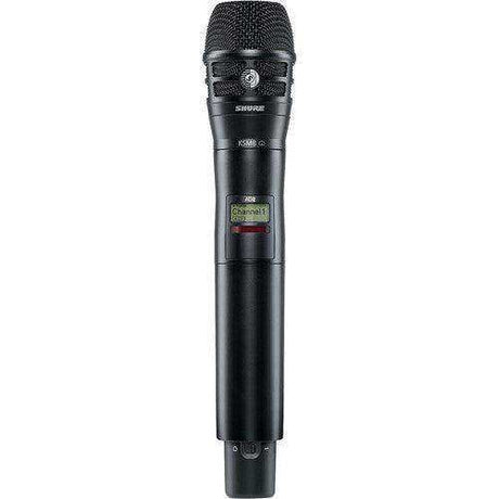 Shure AD2TA/K8B=-X55 Digital Handheld Wireless Microphone Transmitter with KSM8 Capsule (X55: 941 to 960 MHz, Black) (TAA-Compliant) Microphones Shure