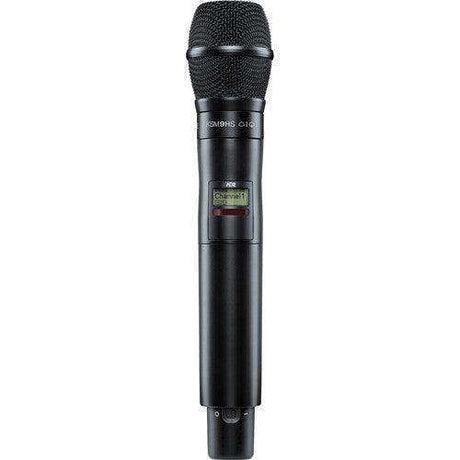 Shure AD2TA/K9HSB=-X55 Digital Handheld Wireless Microphone Transmitter with KSM9HS Capsule (X55: 941 to 960 MHz, Black) (TAA-Compliant) Microphones Shure