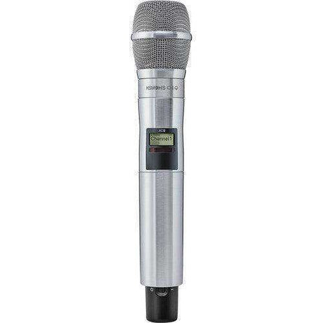 Shure AD2TA/K9N=-K54 Digital Handheld Wireless Microphone Transmitter with KSM9HS Capsule (K54: 606 to 663 MHz, Nickel) (TAA-Compliant) Microphones Shure