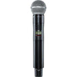 Shure AD2TA/SM58=-G57 Digital Handheld Wireless Microphone Transmitter with SM58 Capsule (G57: 470 to 616 MHz) (TAA-Compliant) Microphones Shure