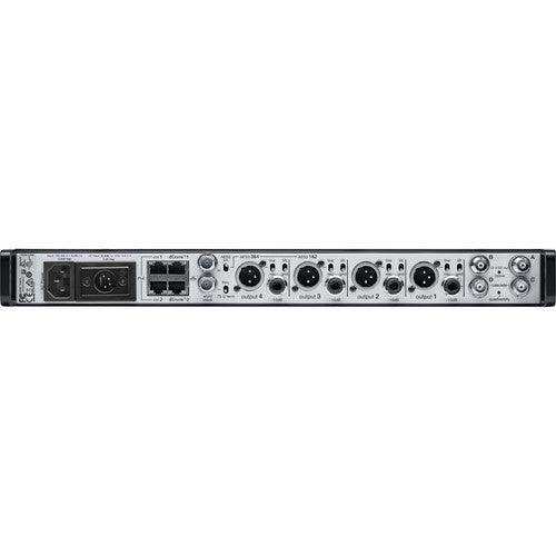 Shure AD4Q-DCTA=-A Axient Digital Four-Channel Wireless Receiver with DC Power Module (A: 470 to 636 MHz) (TAA-Compliant) Microphones Shure