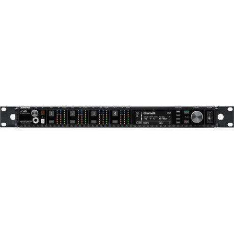 Shure AD4QUSTA=-C Axient Digital Four-Channel Wireless Receiver (C: 750 to 960 MHz) (TAA-Compliant) Microphones Shure