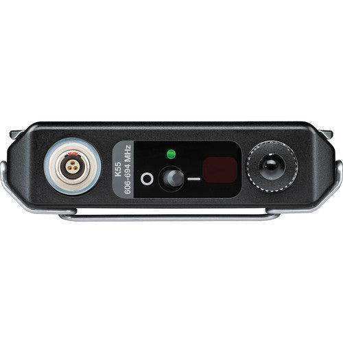 Shure ADX1LEMO3TA=-X55 Digital Wireless Bodypack Transmitter with LEMO3 (X55: 941 to 960 MHz) (TAA-Compliant) Microphones Shure