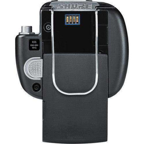 Shure ADX1MTA=-X55 Digital Micro Bodypack Wireless Transmitter (X55: 941 to 960 MHz) (TAA-Compliant) Microphones Shure