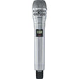 Shure ADX2FDTA/K8N=-G57 Digital Handheld Wireless Microphone Transmitter with KSM8 Capsule (G57: 470 to 616 MHz, Nickel) (TAA-Compliant) Microphones Shure