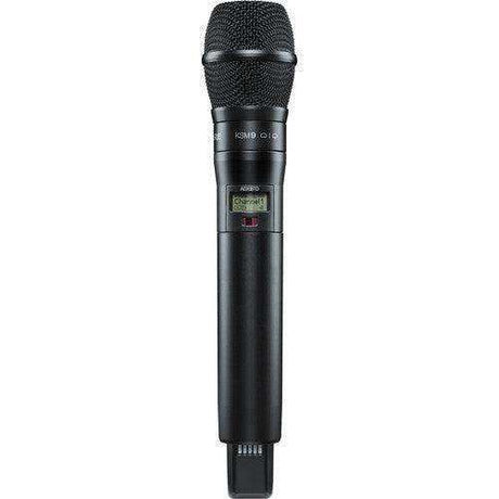 Shure ADX2FDTA/K9B=-G57 Digital Handheld Wireless Microphone Transmitter with KSM9 Capsule (G57: 470 to 616 MHz, Black) (TAA-Compliant) Microphones Shure