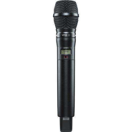 Shure ADX2FDTA/VP68=-G57 Digital Handheld Wireless Microphone Transmitter with VP68 Capsule (G57: 470 to 616 MHz) (TAA-Compliant) Microphones Shure