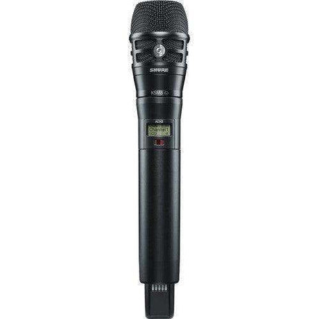 Shure ADX2TA/K8B=-X55 Digital Handheld Wireless Microphone Transmitter with KSM8 Capsule (X55: 941 to 960 MHz, Black) (TAA-Compliant) Microphones Shure
