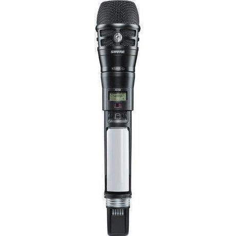 Shure ADX2TA/K8B=-X55 Digital Handheld Wireless Microphone Transmitter with KSM8 Capsule (X55: 941 to 960 MHz, Black) (TAA-Compliant) Microphones Shure