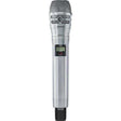 Shure ADX2TA/K8N=-G57 Digital Handheld Wireless Microphone Transmitter with KSM8 Capsule (G57: 470 to 616 MHz, Nickel) (TAA-Compliant) Microphones Shure