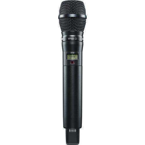 Shure ADX2TA/VP68=-X55 Digital Handheld Wireless Microphone Transmitter with VP68 Capsule (X55: 941 to 960 MHz) (TAA-Compliant) Microphones Shure