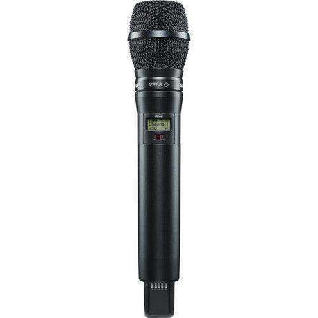 Shure ADX2TA/VP68=-X55 Digital Handheld Wireless Microphone Transmitter with VP68 Capsule (X55: 941 to 960 MHz) (TAA-Compliant) Microphones Shure